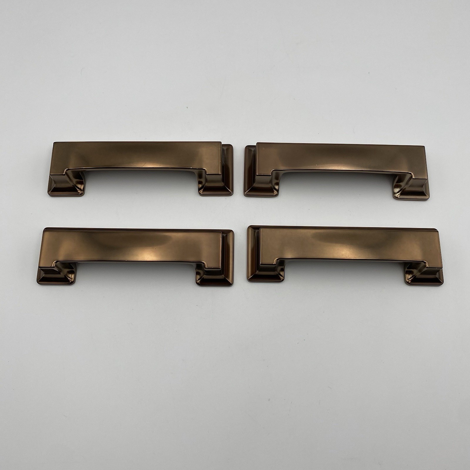 Amerock Appoint 3" or 3-3/4" Center Champagne Bronze Cabinet Cup Pull Lot of 4