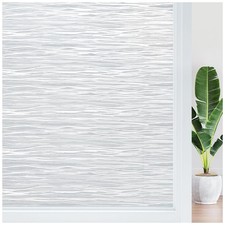 Haton Frosted Privacy Window Film 29.5x157.4in Static Cling Sun Blocking Decor f