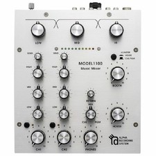 Alpha Recording System MODEL1100B 2-Channel Rotary DJ Mixer (limited silver e...