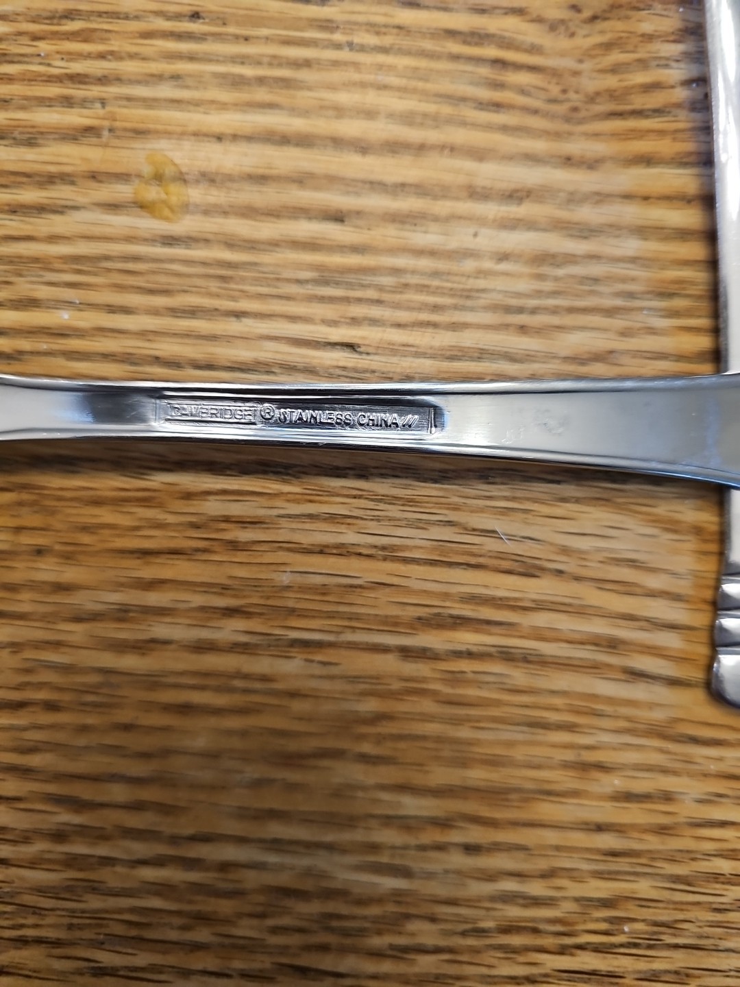 5 pc Hostess Serving Set Cambridge stainless china" glossy steel CODIE