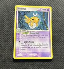 Shedinja 14/107 - Holo Rare - EX Deoxys - NM - 😱AWESOME SWIRL 🌀😱SEE PICS on eBay