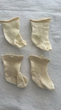 Lot 2 De Petits Paires De Chaussettes Pour Poupée Jumeau Bella SNF Gege