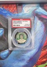 1909-12 PX7 Sweet Caporal Domino Discs Jack Warhop PSA 4 New York Yankees
