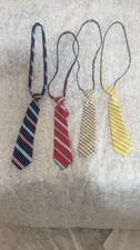 Lot Of 4f Kids Izod Pretied Neck Ties Preowned