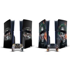 INJUSTICE GODS AMONG US KEY ART VINYL SKIN DECAL FOR PS5 PRO DISC EDITION BUNDLE