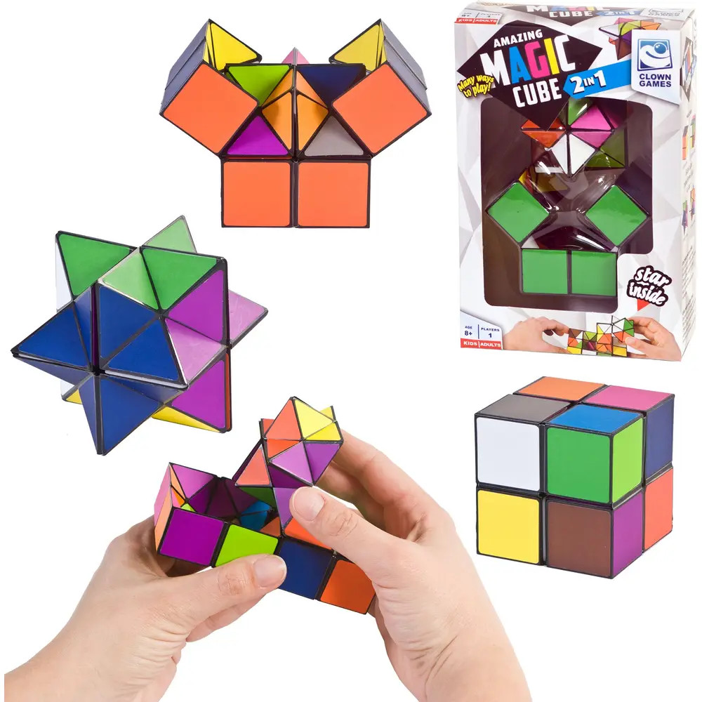 Clown Games Mehrfarbig Cube 2-In-1 (2 Teile) - Bild 5