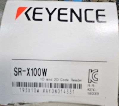 Brand New Keyence sr-x100w 2d 3d barcode reader scanner