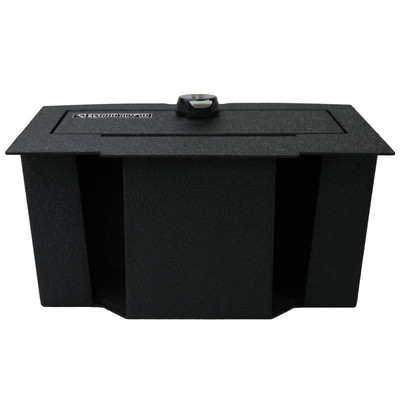Black Horse Center Console Safe Security LockBox Black fit 2011-2018 Ram 1500