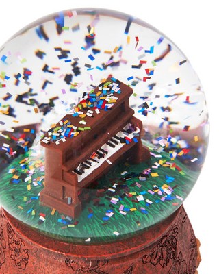 Taylor Swift The Eras Tour Acoustic Piano Snow Globe ✓ IN HAND