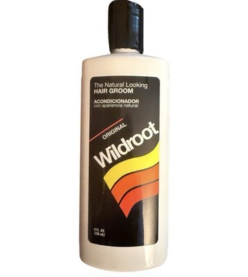 Wildroot Original Natural Looking Hair Groom Cream Oil Infused with Lanolin 8 Oz