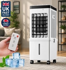 Portable Air Conditioner with 15L Removable Water Tank, Powerful Cooling Portabl