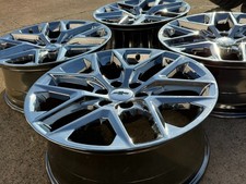 4 Gm Cadillac Gmc Chevy 14-19 22 12spk Chrome Alloy Wheels - 5668 84624177