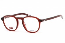 LEVIS LV 1024 C9A Eyeglasses Red Frame 50mm