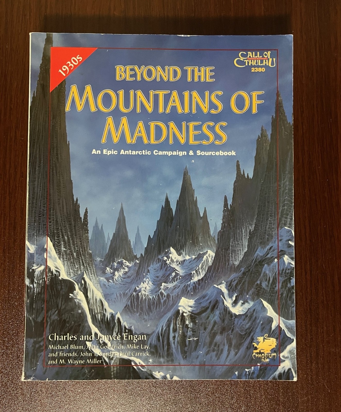 Beyond the Mountains of Madness: An Epic Campaign and Sourcebook (1999)-Chaosium
