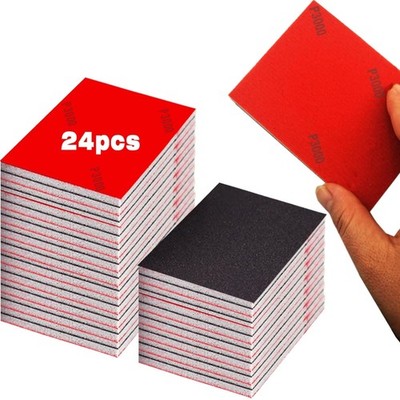 Sanding Schwämme Set 24 Stück Grit P180-P4000 Schleifpapier Schleifblock Holz...