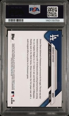 2025 TOPPS NOW #884 SHOHEI OHTANI PSA 10 | eBay