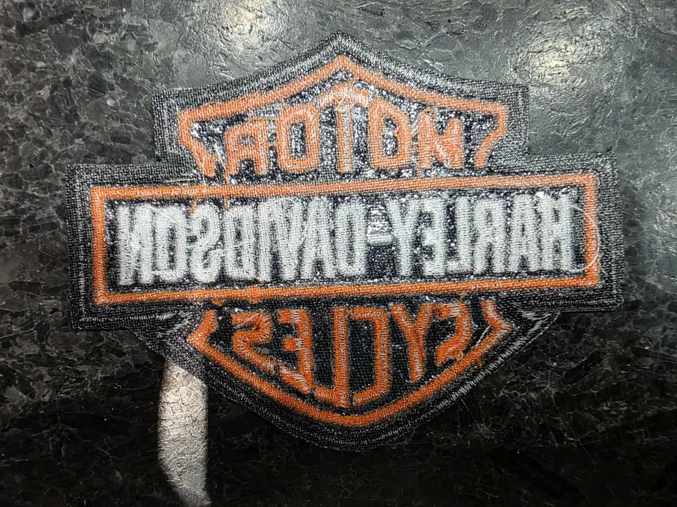 Harley Davidson Motorcycles 3.75" Iron /Sew On Embroidered Patch - Image 2 of 3