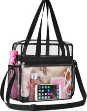 Clear Tote Bag Clear Bag Stadium Approved 12X6X12 Stadium Bag for Work