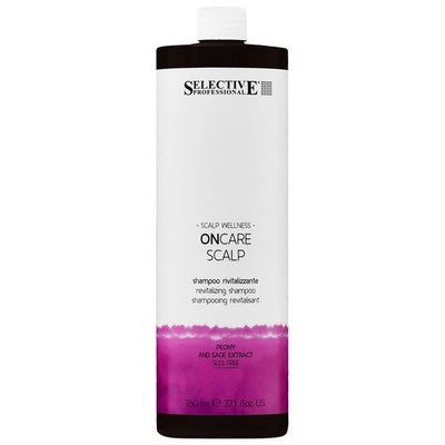 Selective OnCare Scalp Shampoo gegen Haarausfall 950ml Revitalisierend Profi