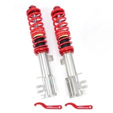2x Gewindefahrwerk Vorne for FIAT 500/595/695 500 Abarth Ford Ka Mk2