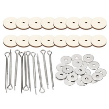 20mm Doll Joints, 8 Set Cotter Pin Joints Connector and Fiberboard Tray