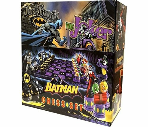 Jeu d'échecs Batman Dark Knight - Neuf et scellé - Pièce de collection! - Photo 5/6