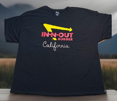 In N Out Burger T-Shirt Large California 1948 In-N-Out Hamburger  NEW In-N-Out