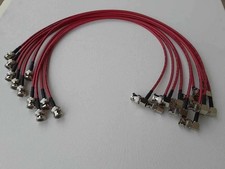 25 Pack Belden 1855A HD-SDI Mini RG59 Video Cable BNC Male Right Angle 1FT