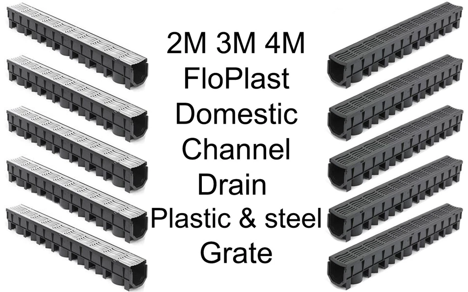 floplast channel drain domestic driveway