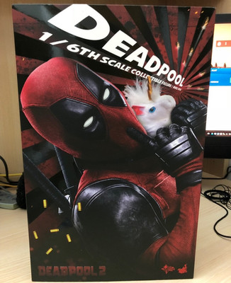 Hot Toys Deadpool 2 Ryan Reynolds Wade Wilson 12'' Action Figure MMS490