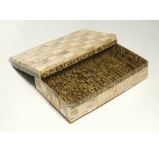 White Bamboo-Skin Hybrid Food Container, 50 Pack WAY-210H