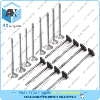 Intake Exhaust Valves Set for AUDI A3 VW Jetta Golf Plus Tiguan Scirocco 1.4 TSI