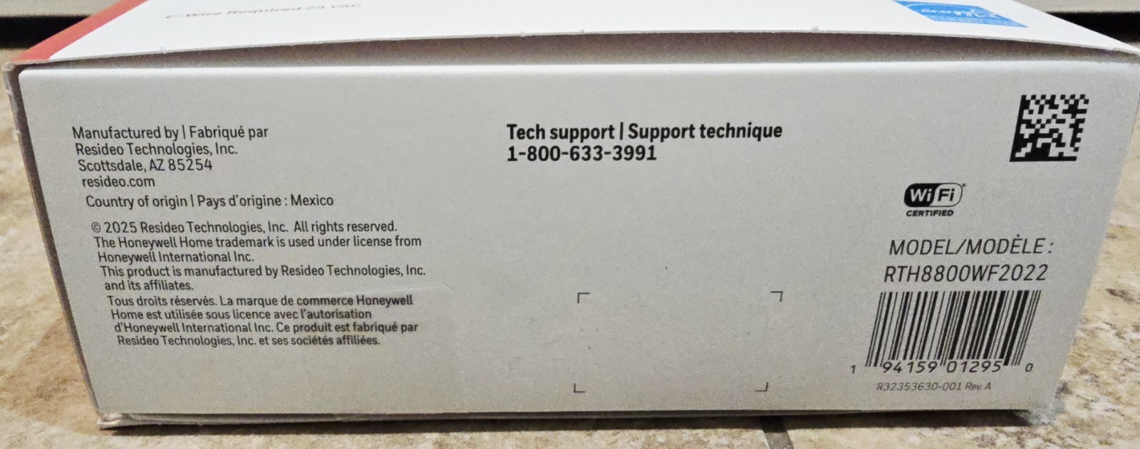 Honeywell Home T5 WiFi Smart Thermostat RTH8800WF Works w Google Alexa 6