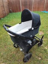 Baby Jogger Deluxe Pram Carrycot In Black