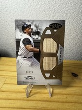 2024 Topps Tier One Tier One Legend Relics Frank Thomas #T1LR-FT Dual /25 (MEM)