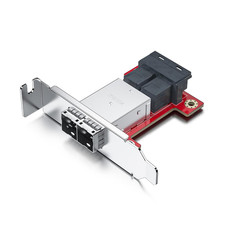 Internal SFF-8643 to External SFF-8644 Mini SAS Adapter, Dual Ports for Server S