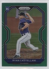 2021 Panini Prizm Green Prizm Ryan Castellani #91 0f7h
