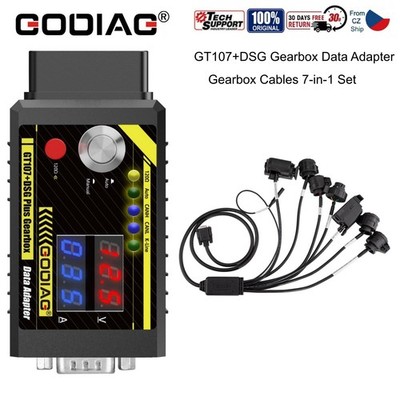 GODIAG GT107+DSG Gearbox Data Adapter& GODIAG Gearbox Cables 7-in-1 Set For Benz