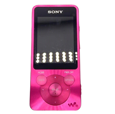 Sony Walkman NW-S13 Vivid Pink 4GB Bluetooth Digital MP3 Player Tested Japan