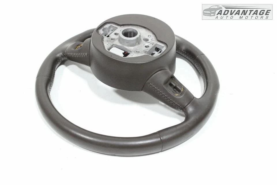 AUDI A6 QUATTRO C7 2012-2018 ANILLO COLUMNA DIRECCIÓN DELANTERA 3 RADIOS CUERO OEM Foto 4 de 4