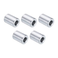 5pcs Aluminum Spacer 1/4" Bore x 1/2" OD x 5/8" Length Screw Standoff Bushing