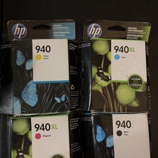 GENUINE HP 940/940XL  Ink Cartridge yellow,black,cyan& magenta