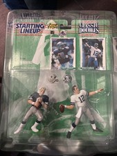 Figurine NFL Starting Lineup Classic Double Troy Aikman Roger Staubach 1997 neuve