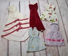 Vintage Barbie Handmade Clothing Lot - Evening Gowns & Casual Dresses