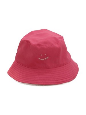 Paul Smith Herren Hut M Rosa Grafik 100% Polyester Fischerhut Neu mit Etikett