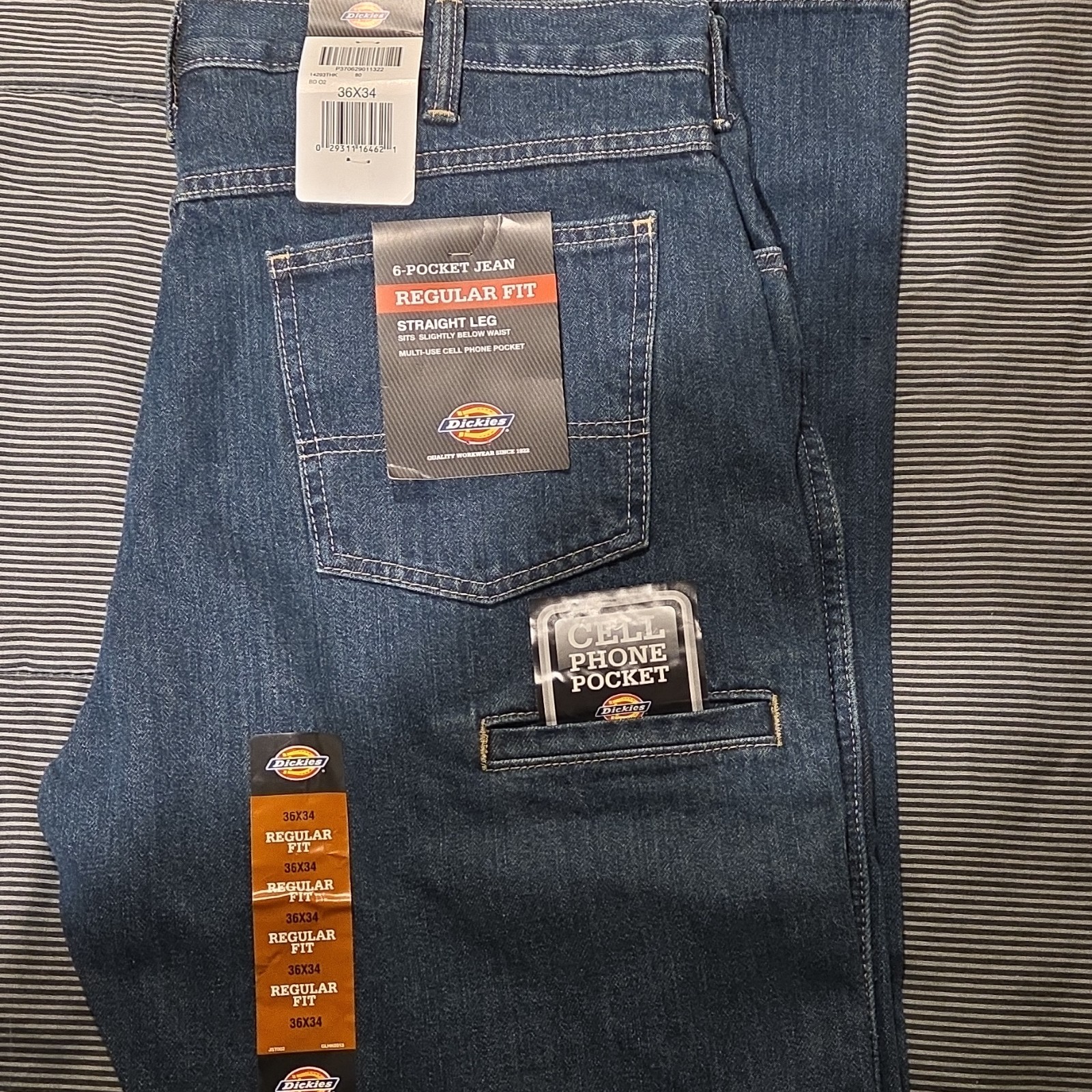 Regular Fit Cell Phone Pocket