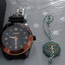 Gamages London Vibrant Automatic Black Dial Date 44mm Watch GM10113708