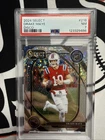 2024 Panini Select - Club Level Drake Maye #218 Disco Prizm (RC) PSA 7