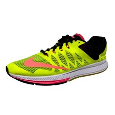 Nike Zoom Elite 7 Running Shoes Neon Yellow Pink Black Men's Sz 8.5