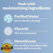 Huggies Natural Care Extra Sensitive Baby Wipes Unscented 24 Wipes Flip Top